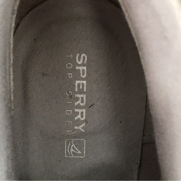 Sperry Top Sider Harlow Black Suede Lace Up Wedge Booties - Sz 7 - Picture 10 of 14